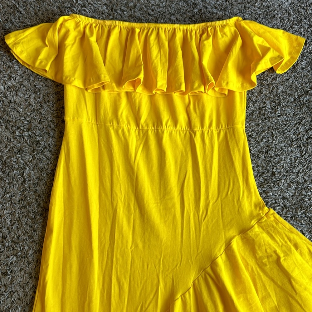 Rebdolls of Sunshine Ruffled Sleeveless Yellow Dress Size 2X NWT - Picture 5 of 16